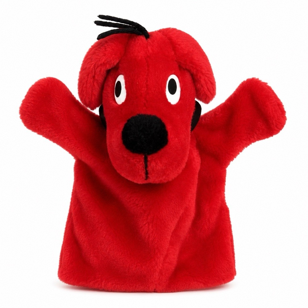Scholastic Kids Clifford the Big Red Dog Hand Puppet  Plush Soft Toy Storytime